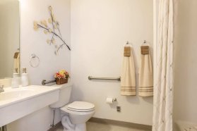 Safe and accessible bathrooms for seniors