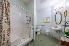 Safe and accessible bathrooms for seniors