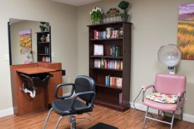 Medical checkup room for senior