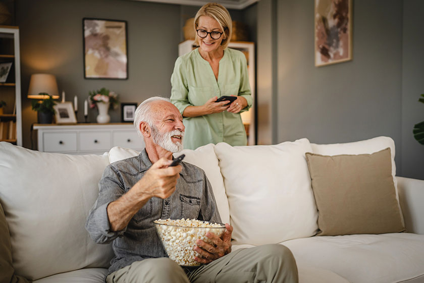 TV Enjoyment For Seniors 5 Types Of Hearing Devices To